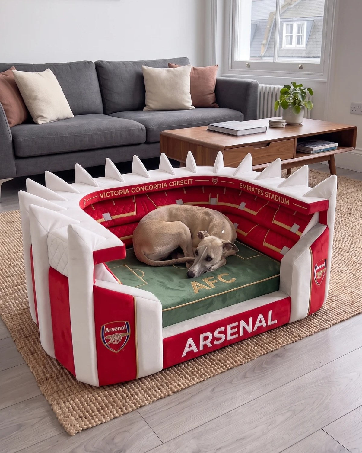 Stadium Dog Bed™ Arsenal