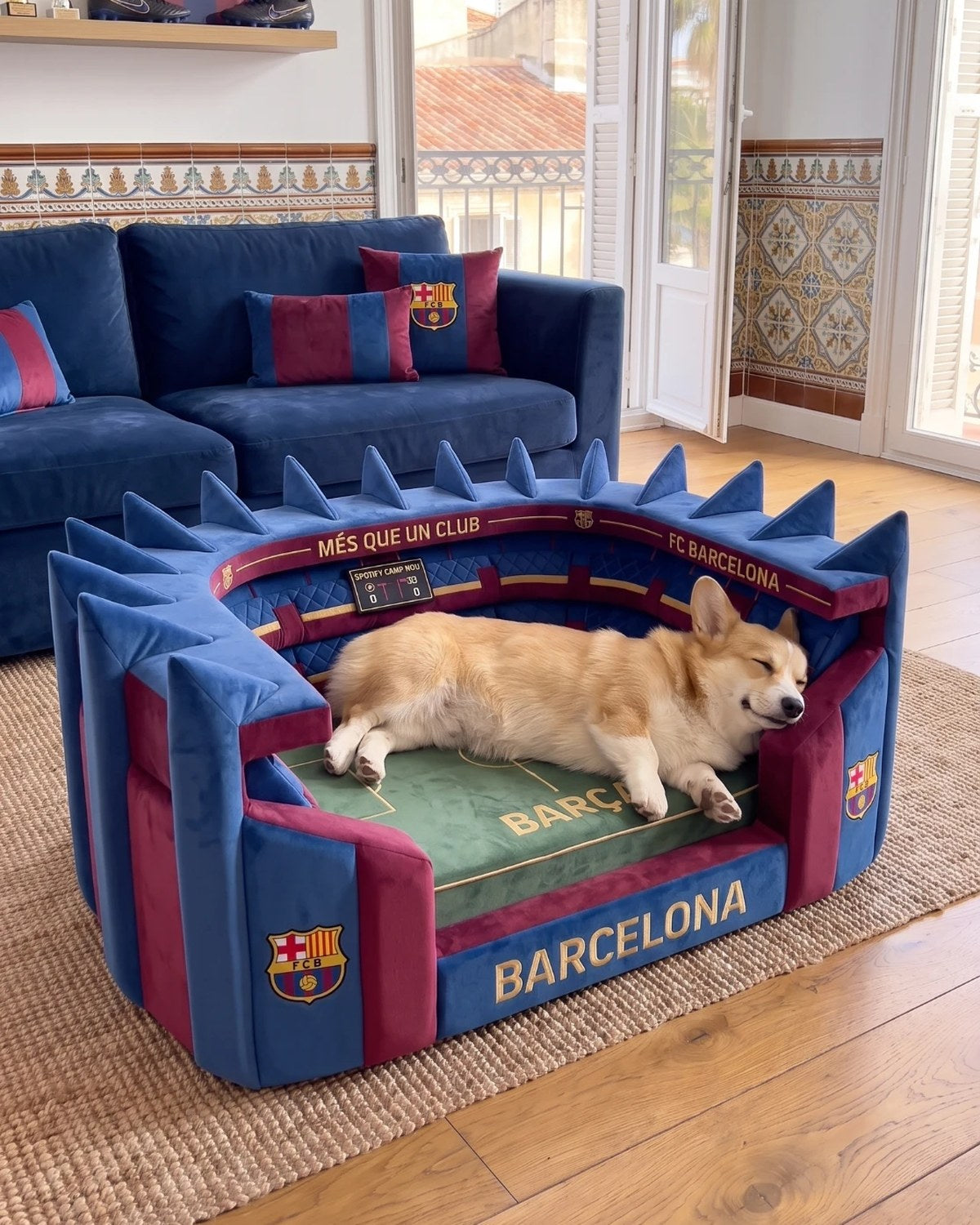 Stadium Dog Bed™ FC Barcelona