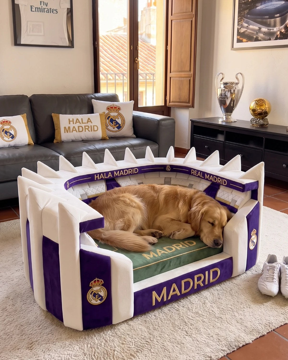 Stadium Dog Bed™ Real Madrid